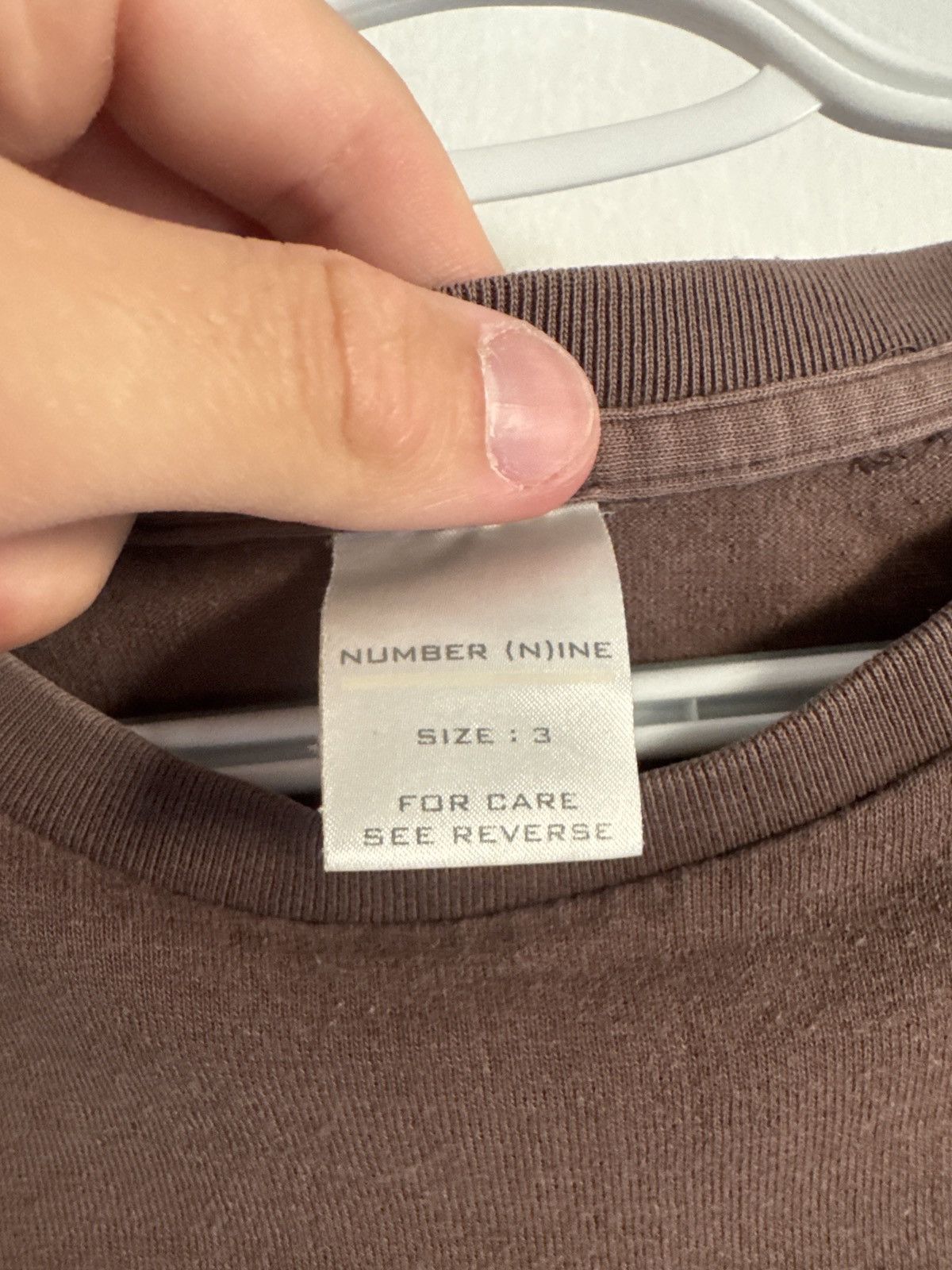 Number (N)ine AW 02 George Harrison nordic apple tee shirt Size US L / EU 52-54 / 3 - 3 Thumbnail
