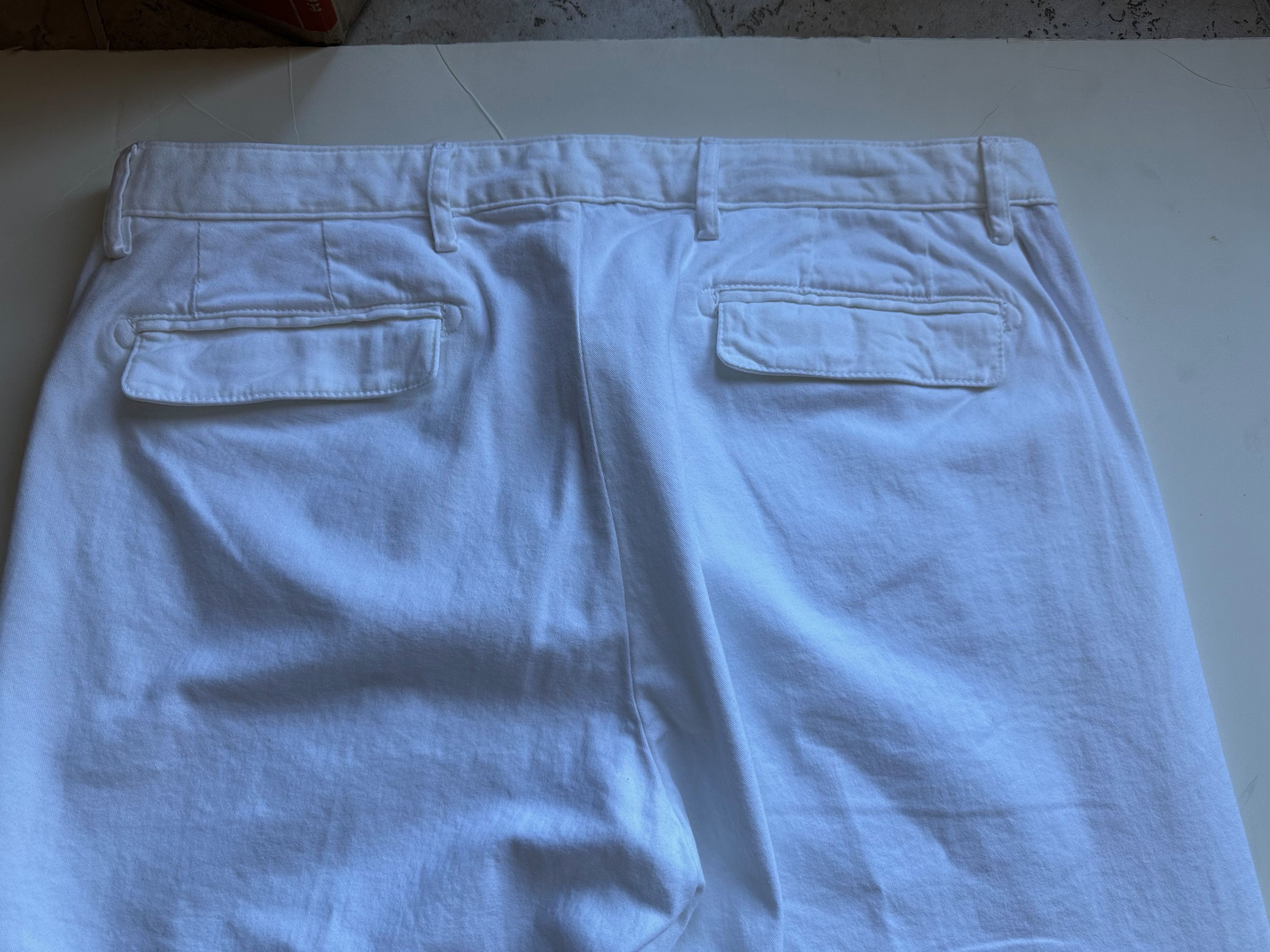 Massimo Alba Massimo Alba Cotton-Blend Pants - White - Size 54 (NWT) Size US 38 / EU 54 - 6 Thumbnail