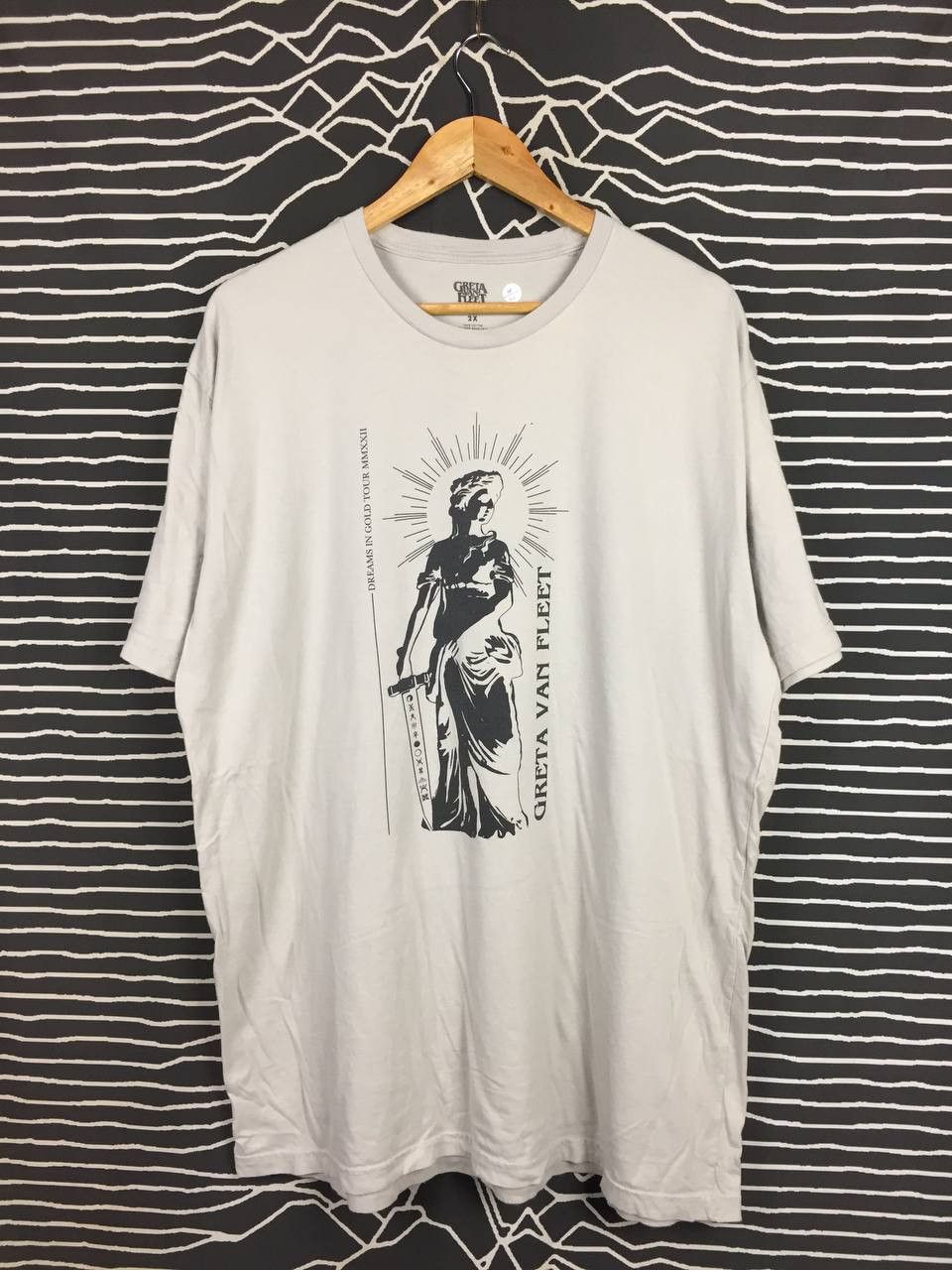Band Tees Greta Van Fleet Dreams In Gold Tour 2022 Concert Tee Size US XXL / EU 58 / 5 - 1 Thumbnail