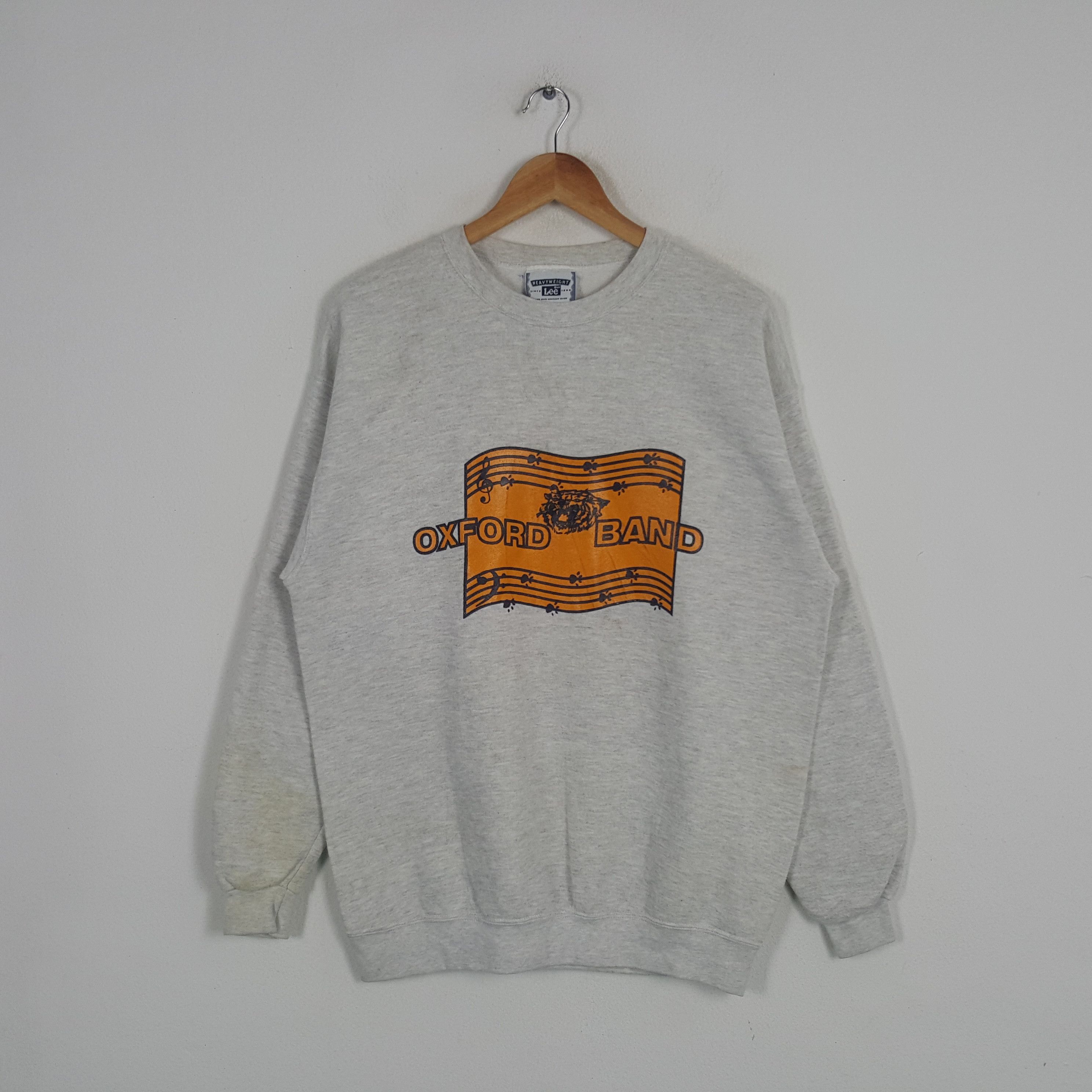 Lee × Vintage Vintage Oxford Band American College University Sweatshirt Size US M / EU 48-50 / 2 - 1 Thumbnail
