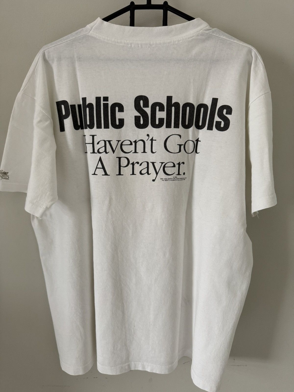 Vintage Vintage ‘93 Living Epistles T shirt Size US XL / EU 56 / 4 - 2 Thumbnail