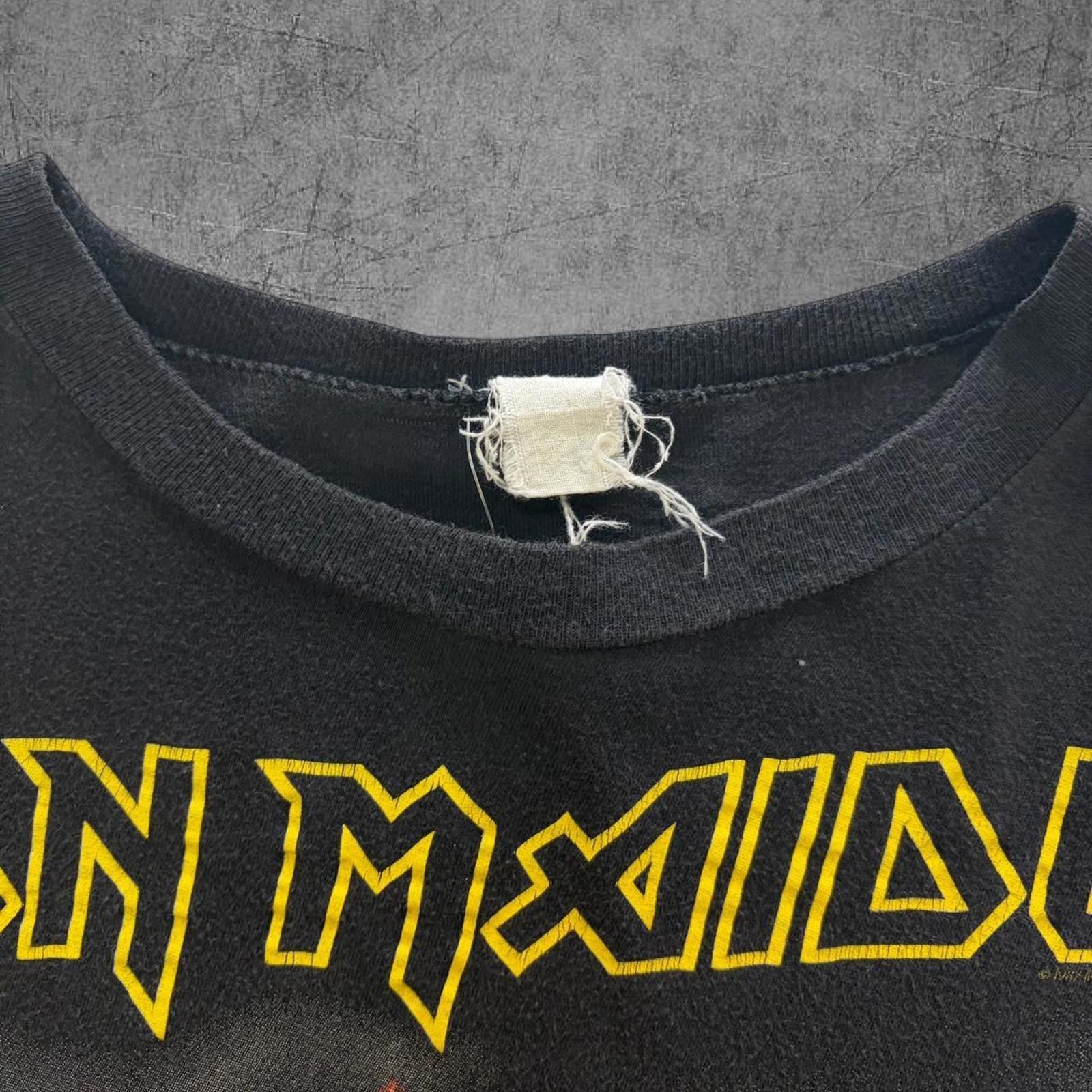Band Tees Vintage 1987 Iron Maiden Aviation Tee Size US M / EU 48-50 / 2 - 3 Thumbnail