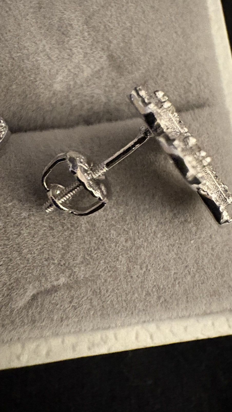Other Diamond cross earrings Size ONE SIZE - 2 Thumbnail