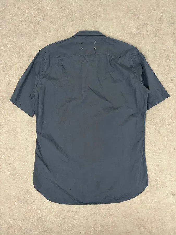 Maison Margiela SS2018 Maison Margiela Dark Grey Signature Short Sleeves Shirt Size US M / EU 48-50 / 2 - 5 Thumbnail
