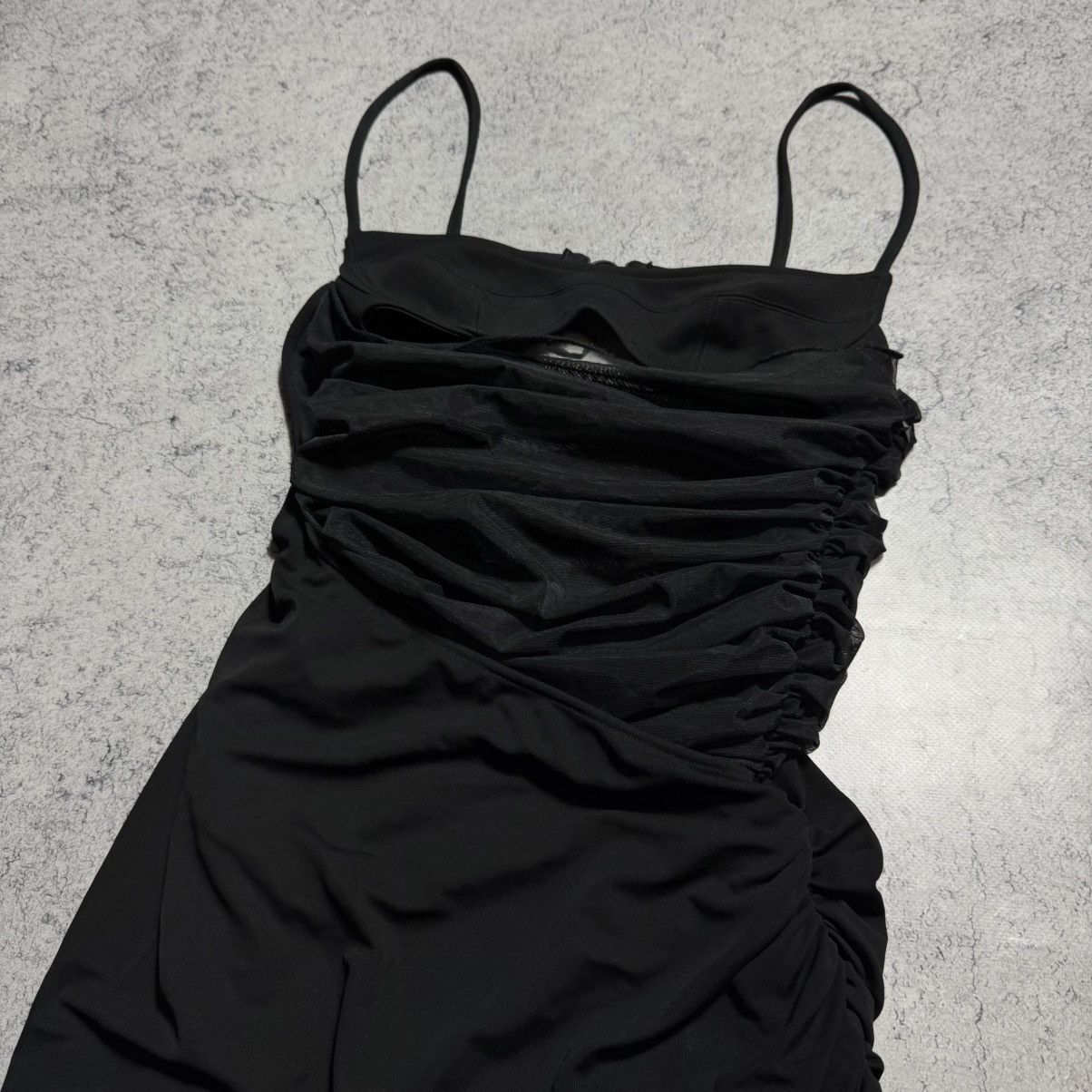 H&M × Mugler Rare Mugler H&M Black Dress Size XS / US 0-2 / IT 36-38 - 4 Thumbnail