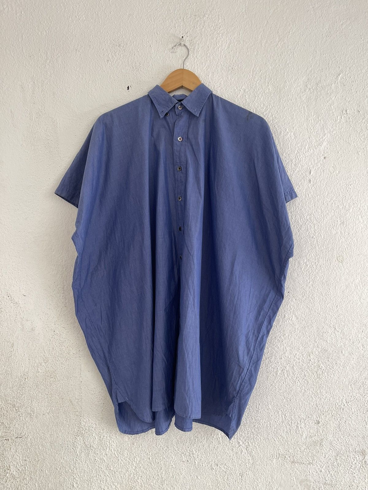 Japanese Brand × Zucca Zucca Oversized Button Shirt Size ONE SIZE - 1 Thumbnail