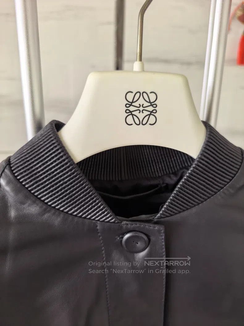 Loewe Loewe Lamb leather jacket, pure leather material, baseball Size XS / US 0-2 / IT 36-38 - 8 Thumbnail