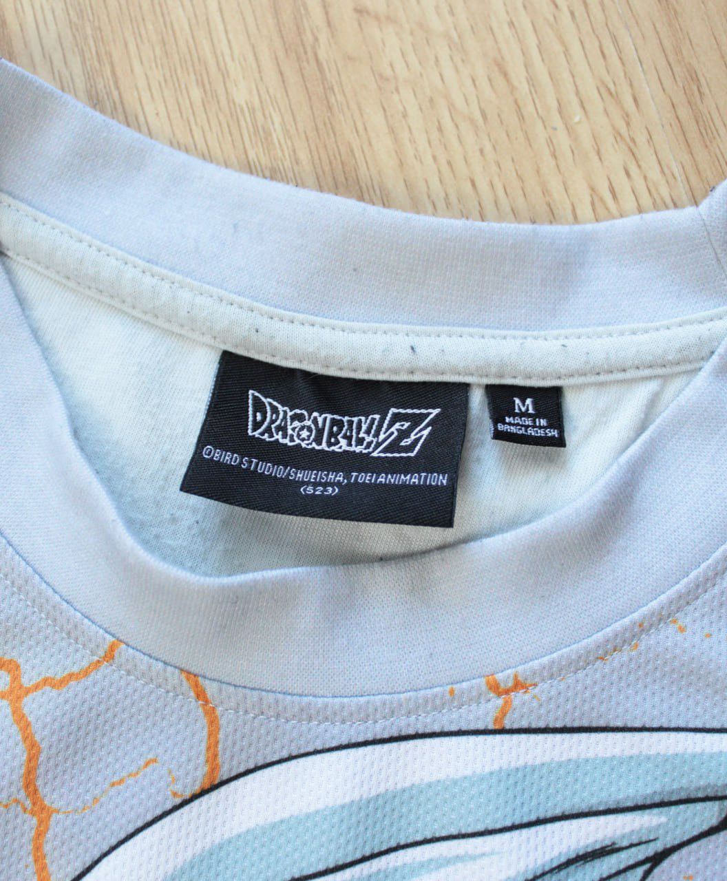 Anime × Cartoon Network 🔥 Vintage Dragon Ball Z Overprint Tee Japan Anime Y2K Rare Size US M / EU 48-50 / 2 - 4 Thumbnail