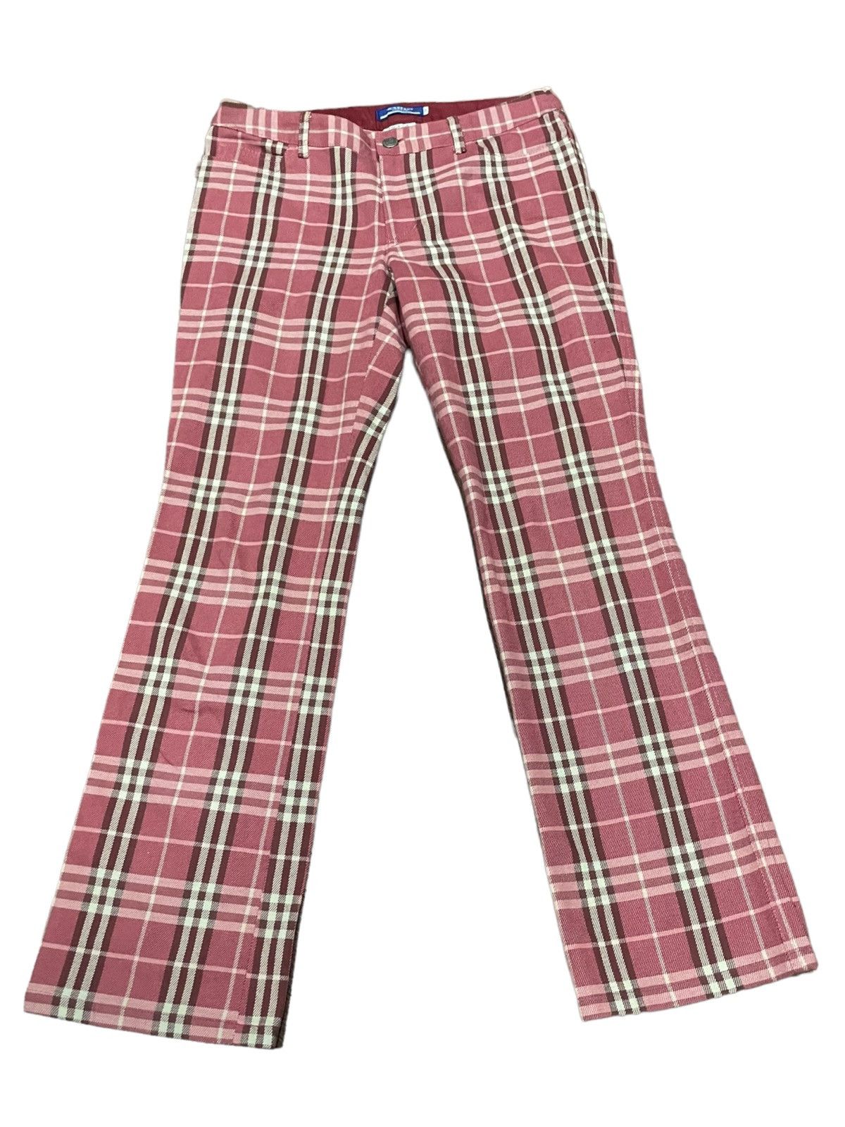 Burberry × Designer Burberry Blue Label Checkered Denim Size 29" - 8 Thumbnail