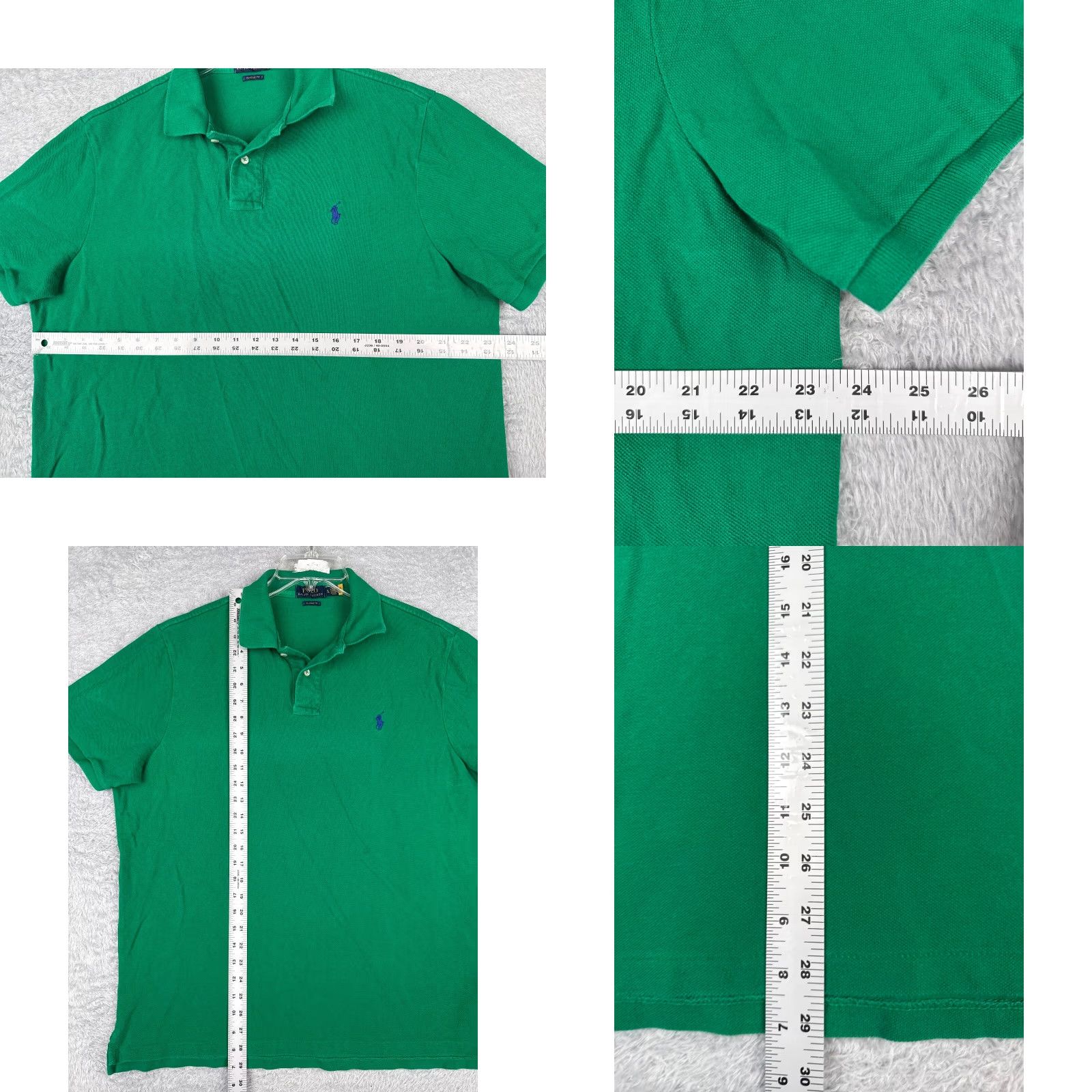 Ralph Lauren Ralph Lauren Polo Shirt Men's XL Green Classic Fit 100% Cotton Short Sleeve Activewear Golf Sports Size US XL / EU 56 / 4 - 8 Thumbnail