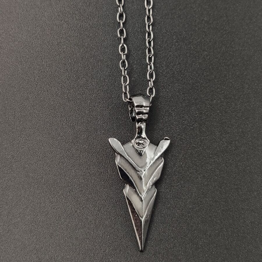 Other Glow-in-the-Dark Arrowhead Pendant Necklace Tribal Necklace Size ONE SIZE - 3 Thumbnail
