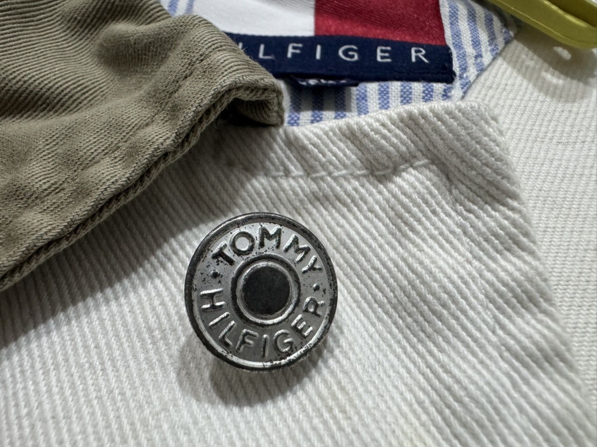 Tommy Hilfiger Vintage 90’s Tommy Hilfiger Big Patch Flag Size US XL / EU 56 / 4 - 4 Thumbnail
