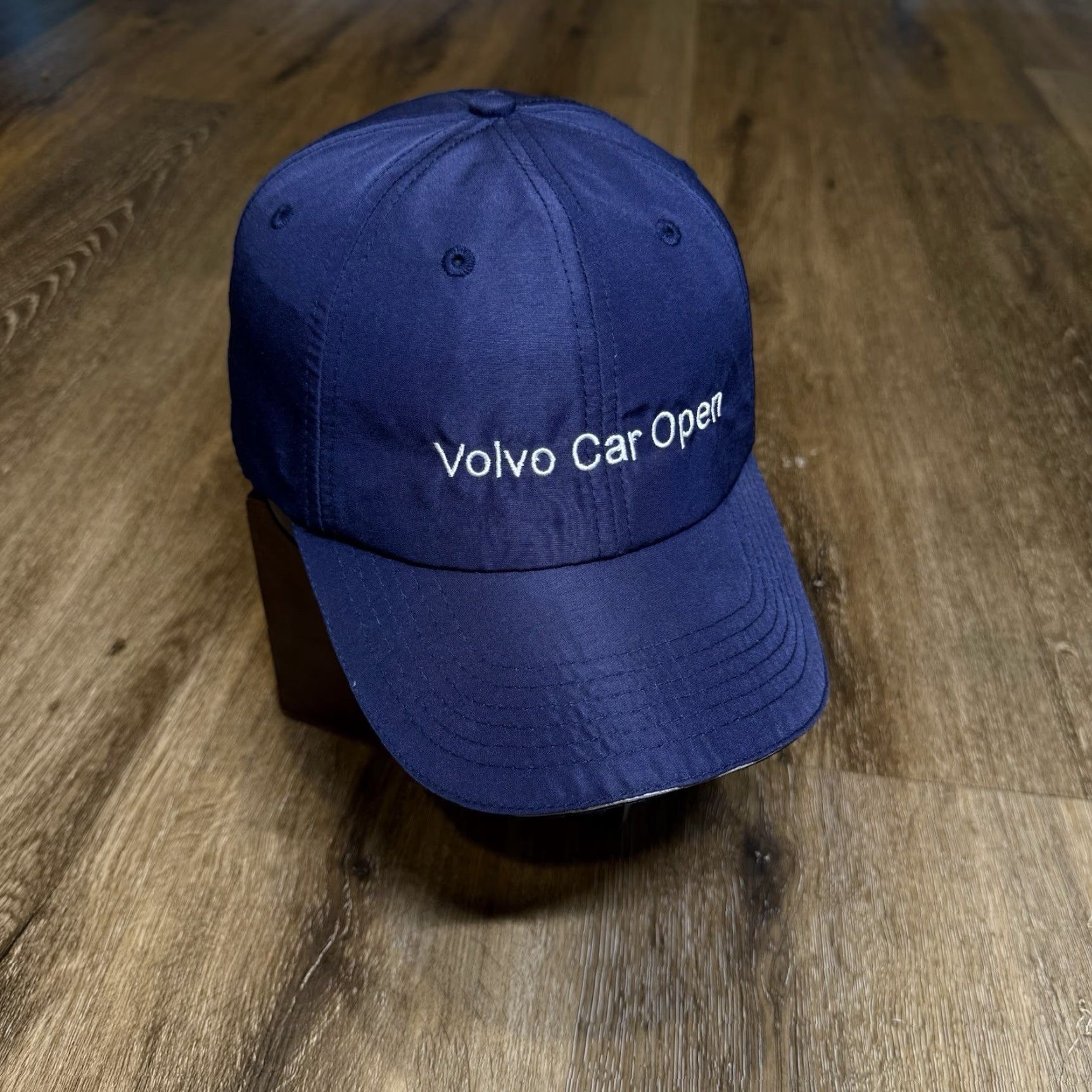 Vintage Credit One Volvo Car Open Hat Blue Baseball Cap One Size Men Adjustable Polyester Size ONE SIZE - 2 Thumbnail