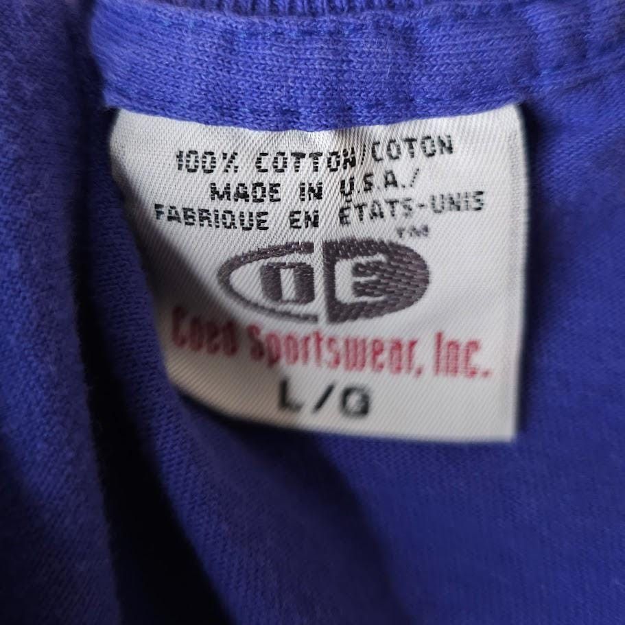 Vintage Vintage Softball T Shirt Mens Size Large Blue 90s Chicks Size US L / EU 52-54 / 3 - 7 Thumbnail