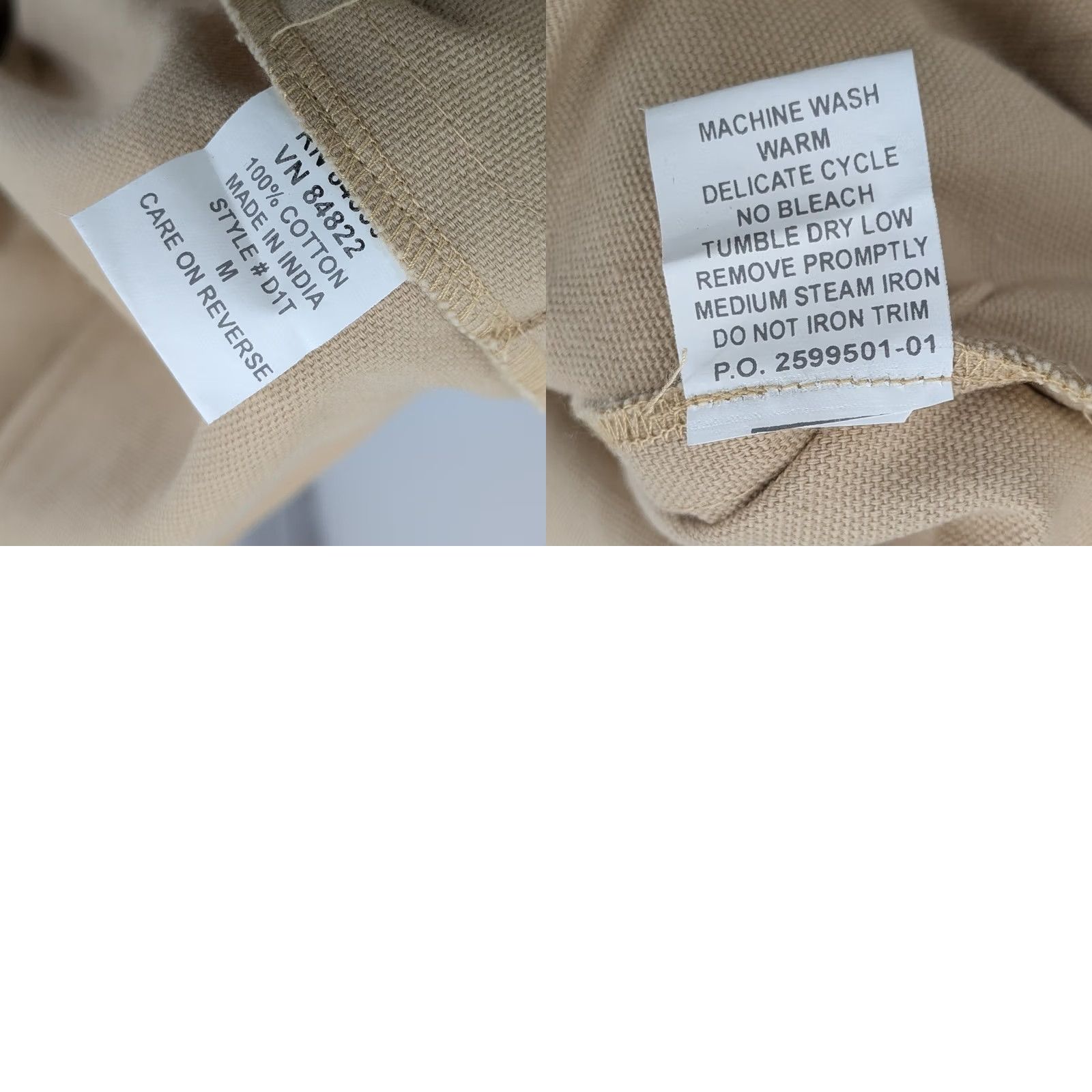 Tudor Tudor Court by Haband Blouse Embroidered Button Front Jacket 100% Cotton Beige M Womens Size M / US 6-8 / IT 42-44 - 9 Thumbnail