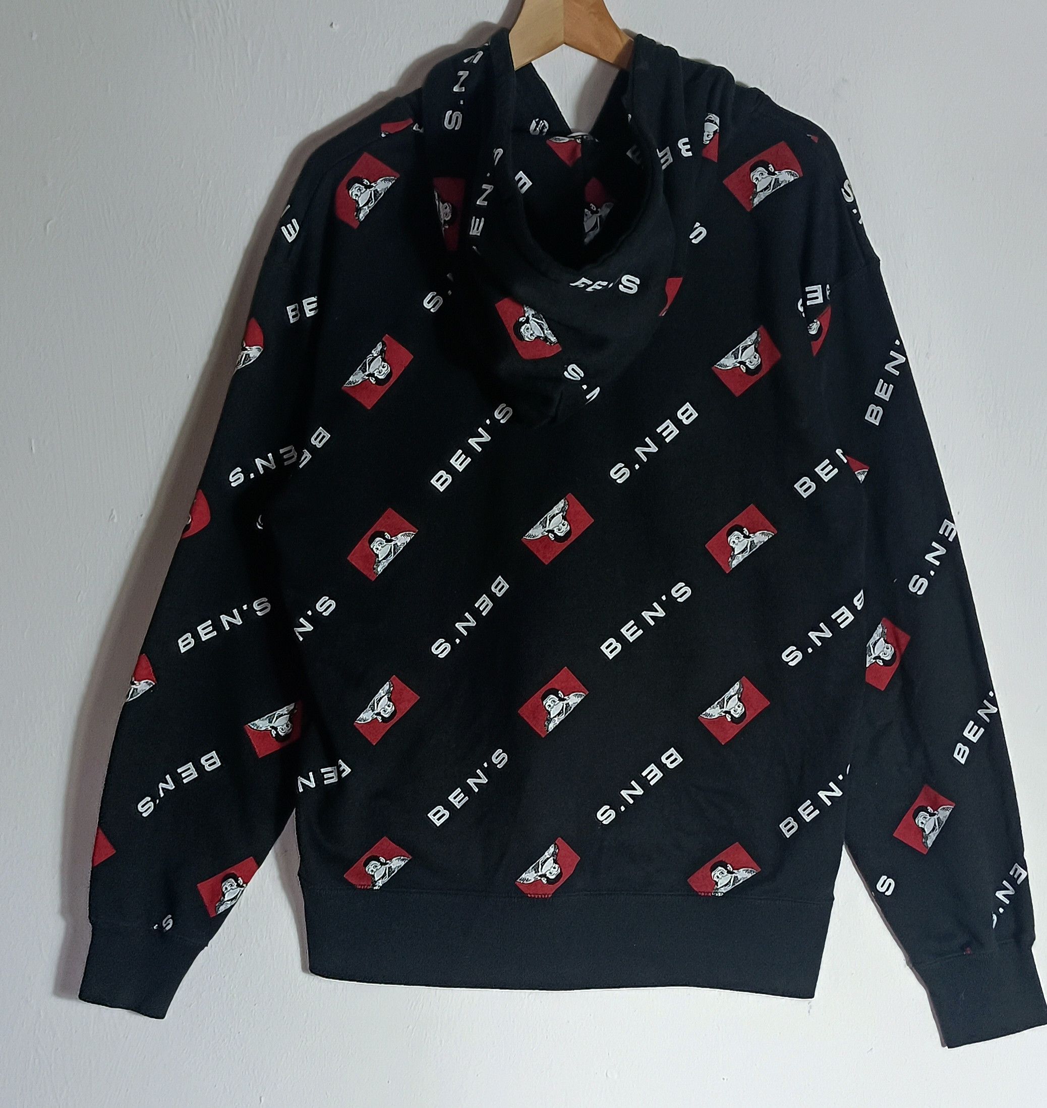 Ben Davis × Japanese Brand Ben Davis Over Print Hoodie Size US L / EU 52-54 / 3 - 2 Thumbnail