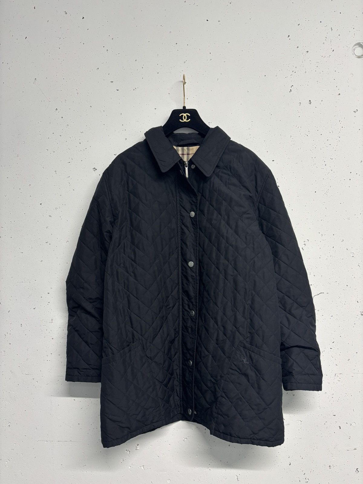 Burberry Burberry Quilted Jacket Size L / US 10 / IT 46 - 1 Thumbnail