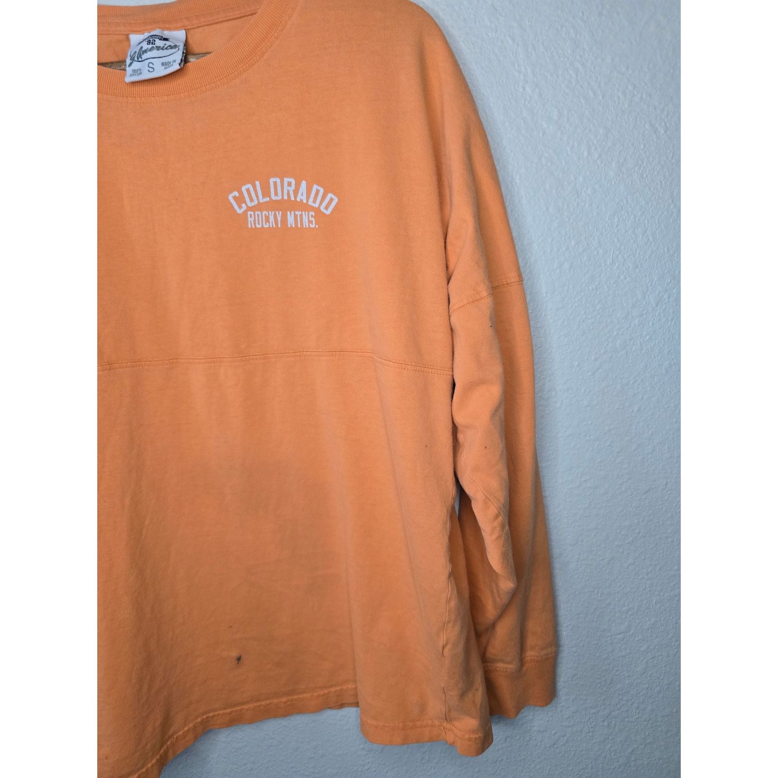 Other Colorado Long Sleeve Shirt Peach Rocky Mountain Small Tee Size S / US 4 / IT 40 - 9 Thumbnail