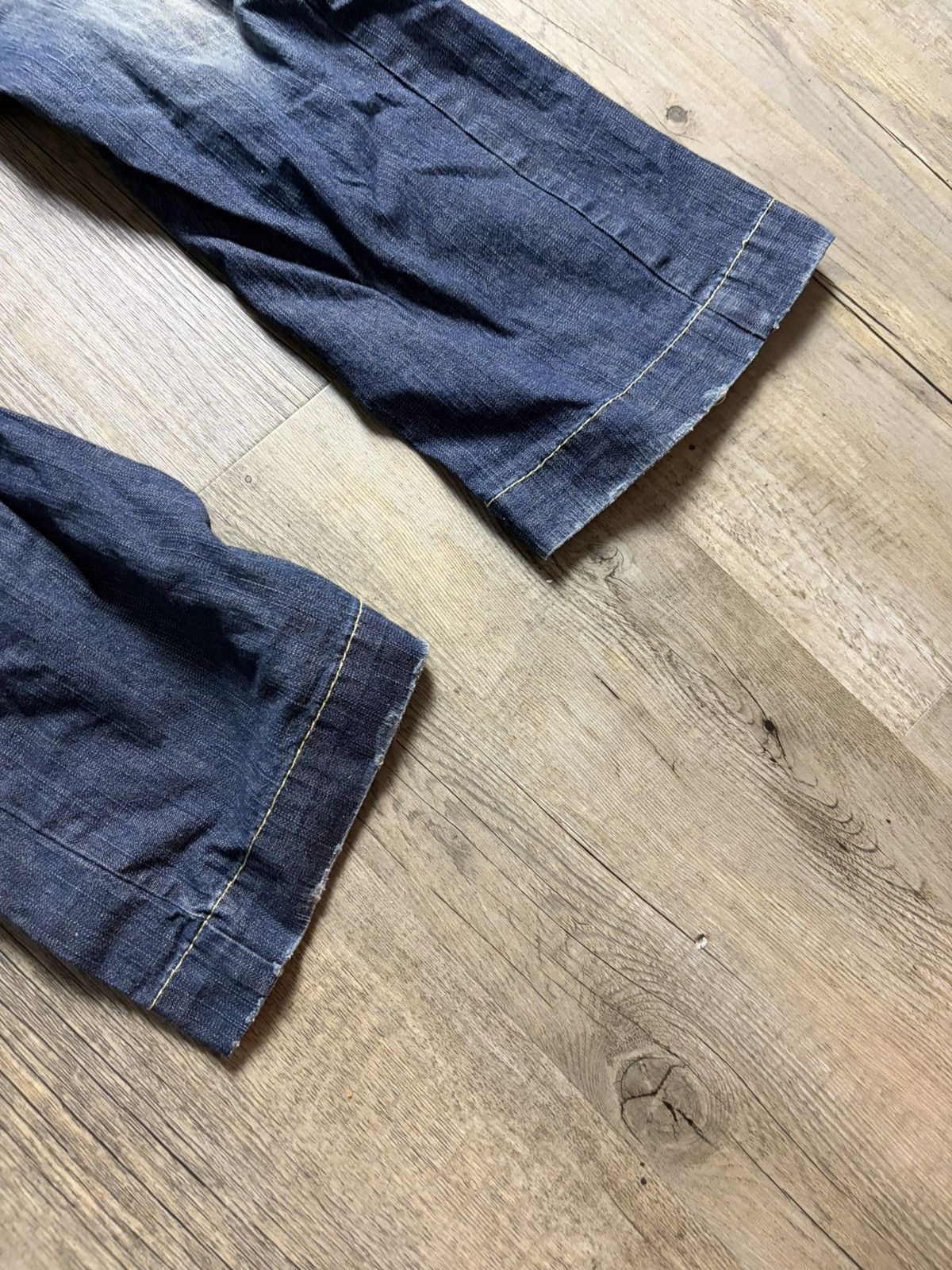 Dsquared2 2006 dsquared leather waist denim jeans Size 28" / US 6 / IT 42 - 12 Thumbnail