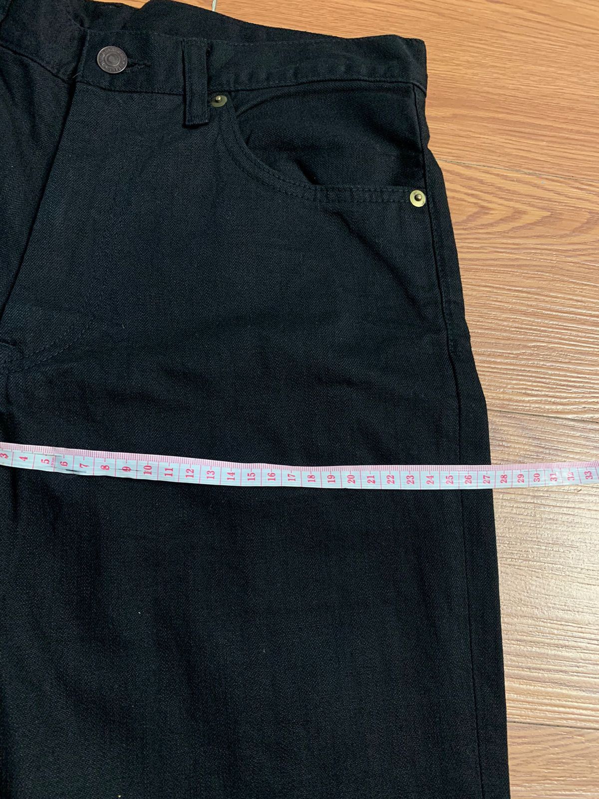 Yohji Yamamoto Yohji Yamamoto Pour Homme Black Denim Size US 30 / EU 46 - 20 Thumbnail