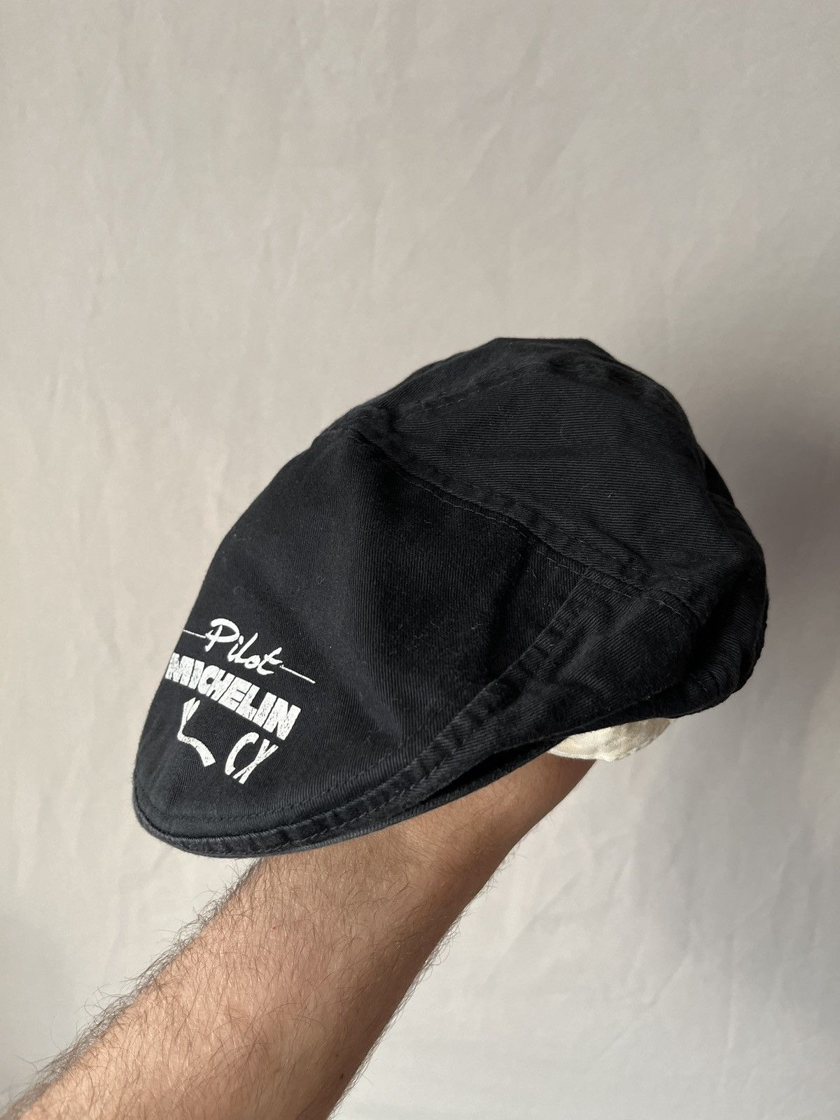 Vintage Vintage Pilot Michelin CX Racing Flat Hat Size ONE SIZE - 3 Thumbnail