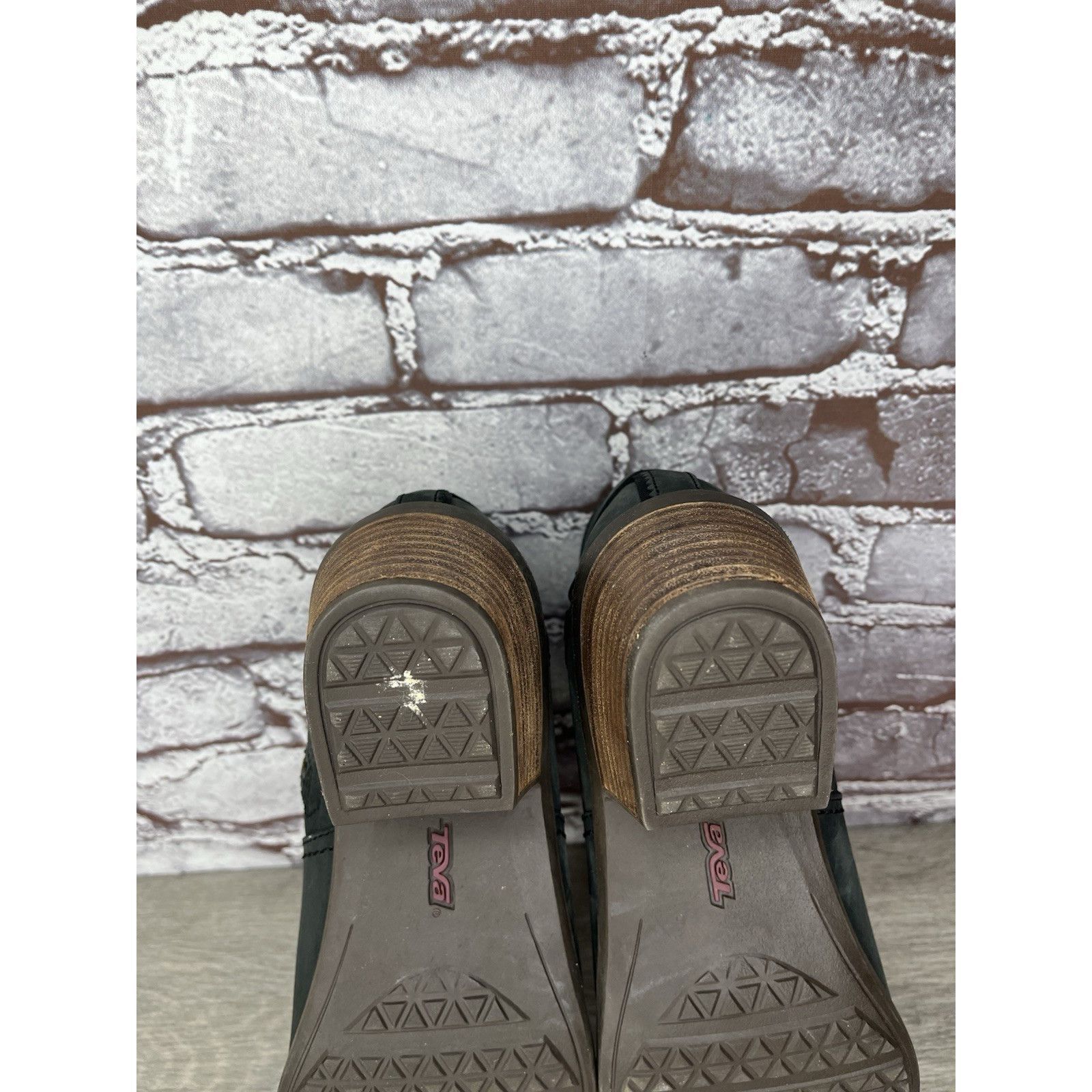Teva Teva Foxy Ankle Booties Black Casual Comfort Boots Women 8.5 Size US 8.5 / IT 38.5 - 9 Thumbnail