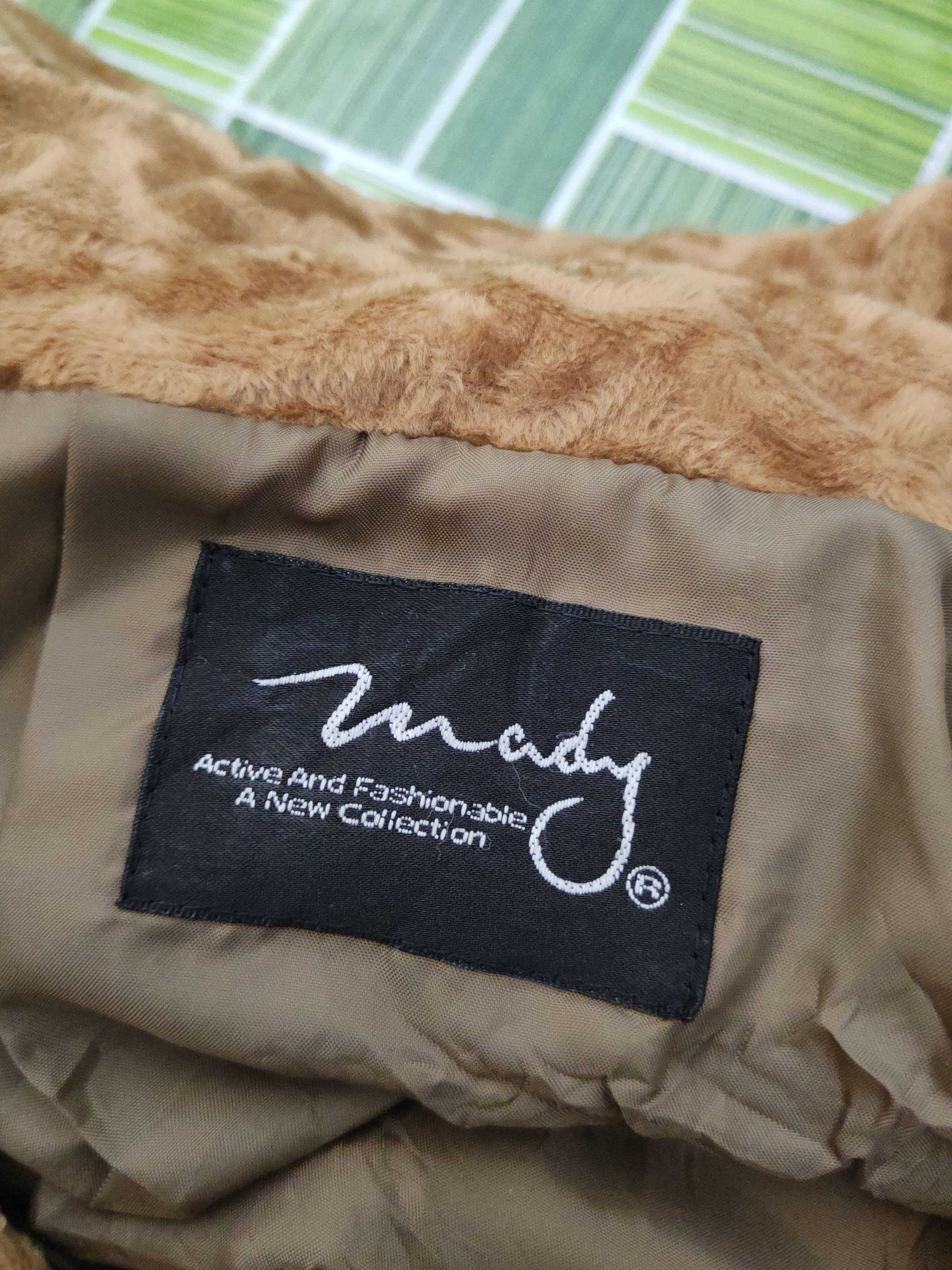 Japanese Brand × Vintage Retro Design Hologram logo 💥 Mady Brown Fur Faux Coats Size S / US 4 / IT 40 - 12 Thumbnail