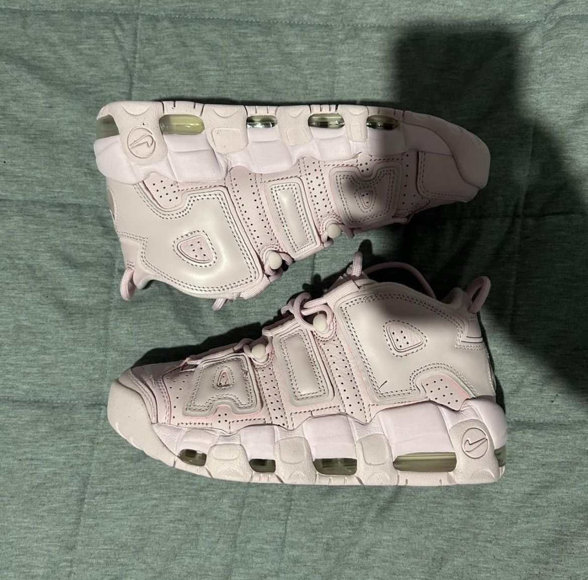 Nike Nike Air More Uptempo “Pink Foam” Size US 6 / IT 36 - 3 Thumbnail