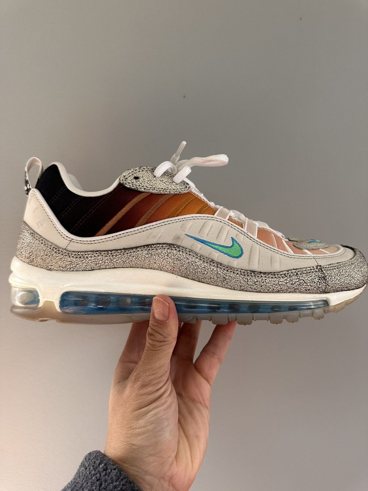 Nike Size 9.5 - Nike Air Max 98 OA GS Low On Air: NYC La Mezcla Size US 9.5 / EU 42-43 - 3 Thumbnail