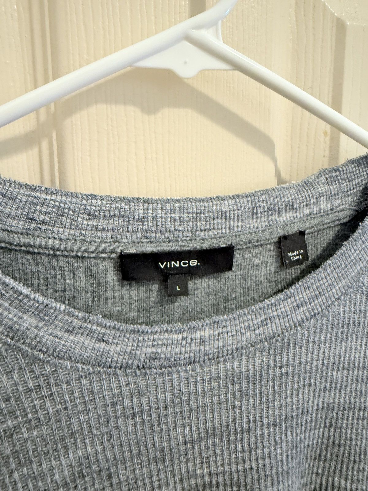 Vince Vince- Waffle Long Sleeve Size US L / EU 52-54 / 3 - 2 Thumbnail