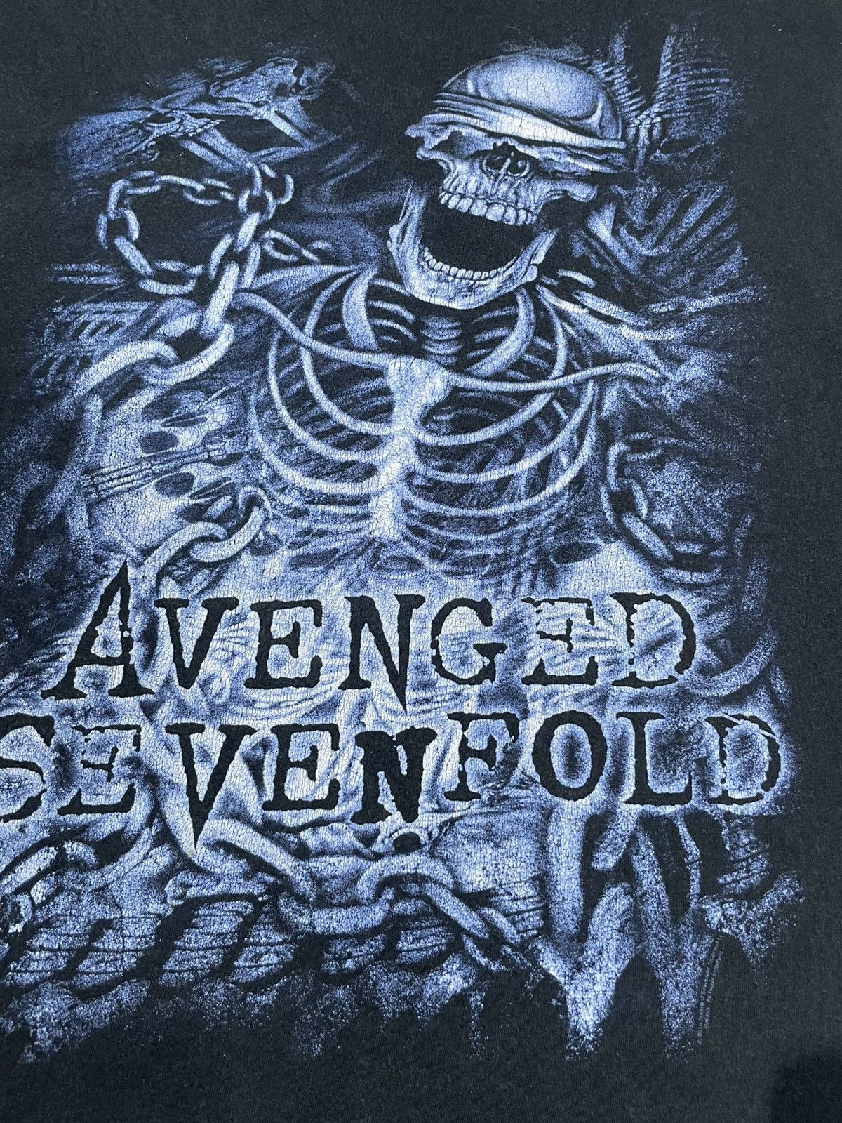 Band Tees × Gildan × Japanese Brand Rare Avenged Sevenfold Tshirt Size US M / EU 48-50 / 2 - 3 Thumbnail