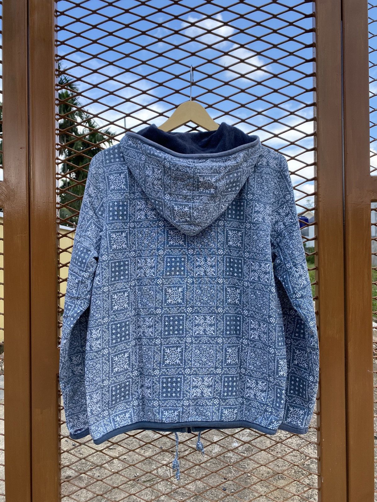 Beams Plus × Japanese Brand Beams+ Palm Graphics paisley revesible hoodie Size US M / EU 48-50 / 2 - 2 Thumbnail
