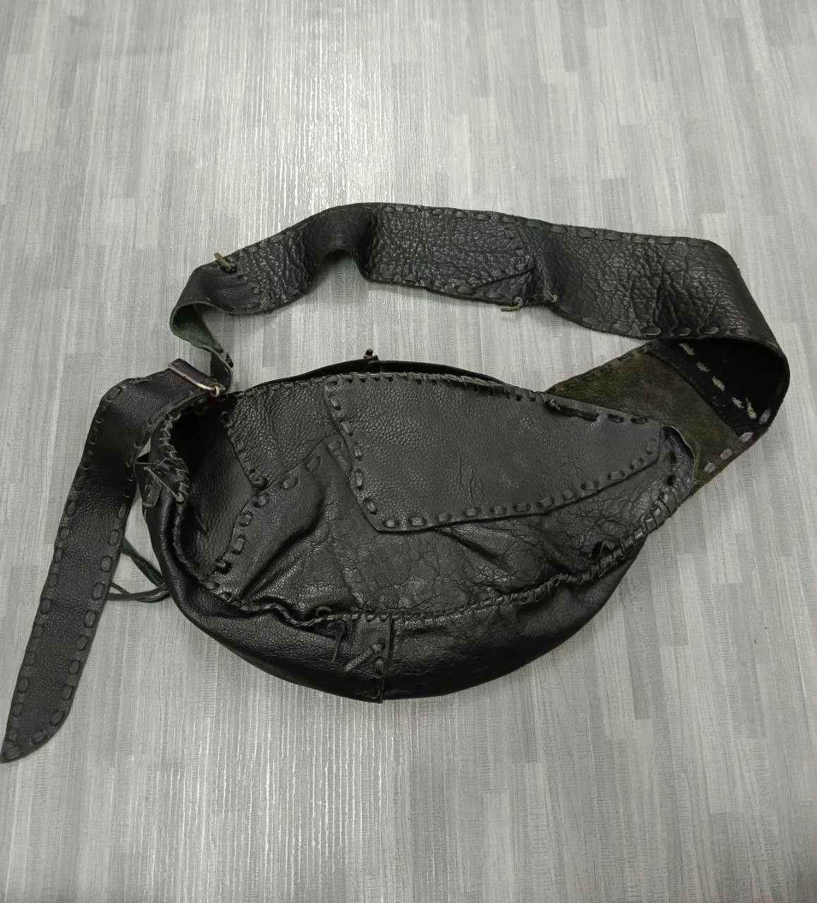 Leather OG🔥LEATHER PACTHWORK CROSSBODY Size ONE SIZE - 3 Thumbnail