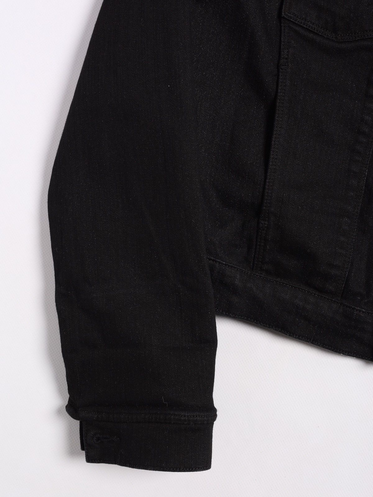 Diesel Diesel Denim Jeans Jacket Crop Black Size XL / US 12-14 / IT 48-50 - 5 Thumbnail