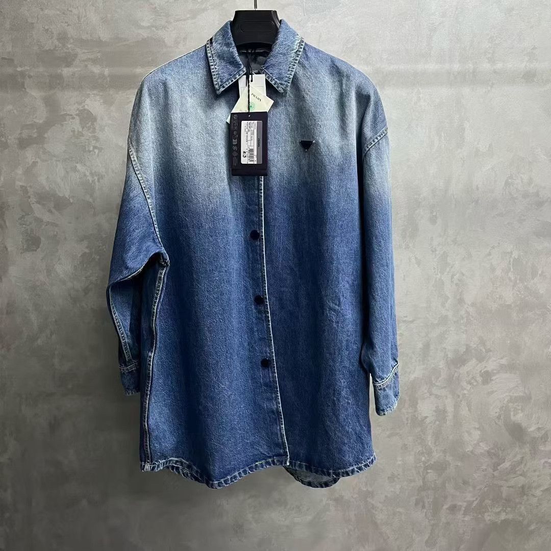 Prada Prada Denim Shirt xs Men Size US XS / EU 42 / 0 - 1 Thumbnail
