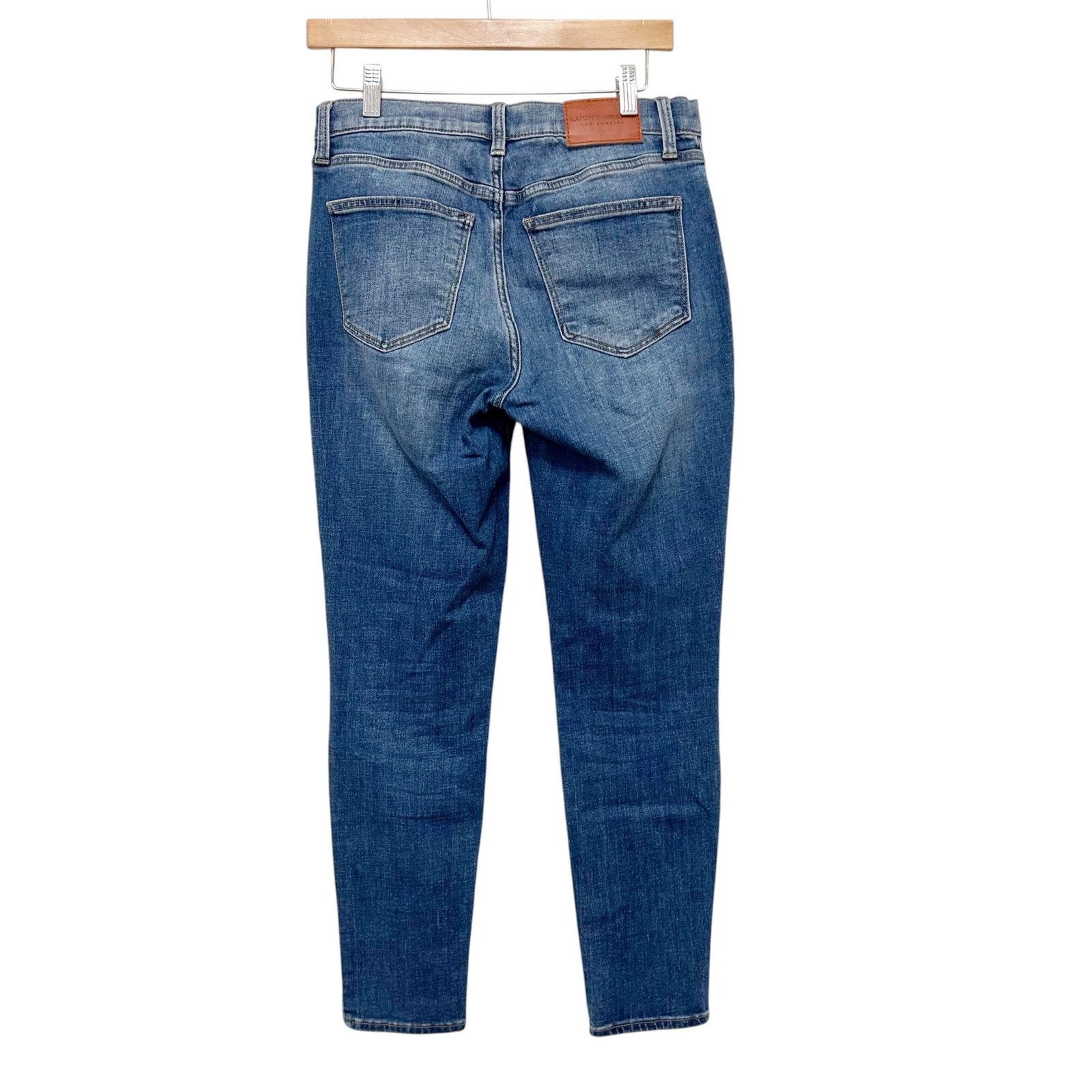 Lucky Brand Lucky Brand Mid Rise Skinny Ava Jeans Sz 8 Size 30" / US 8 / IT 44 - 5 Thumbnail
