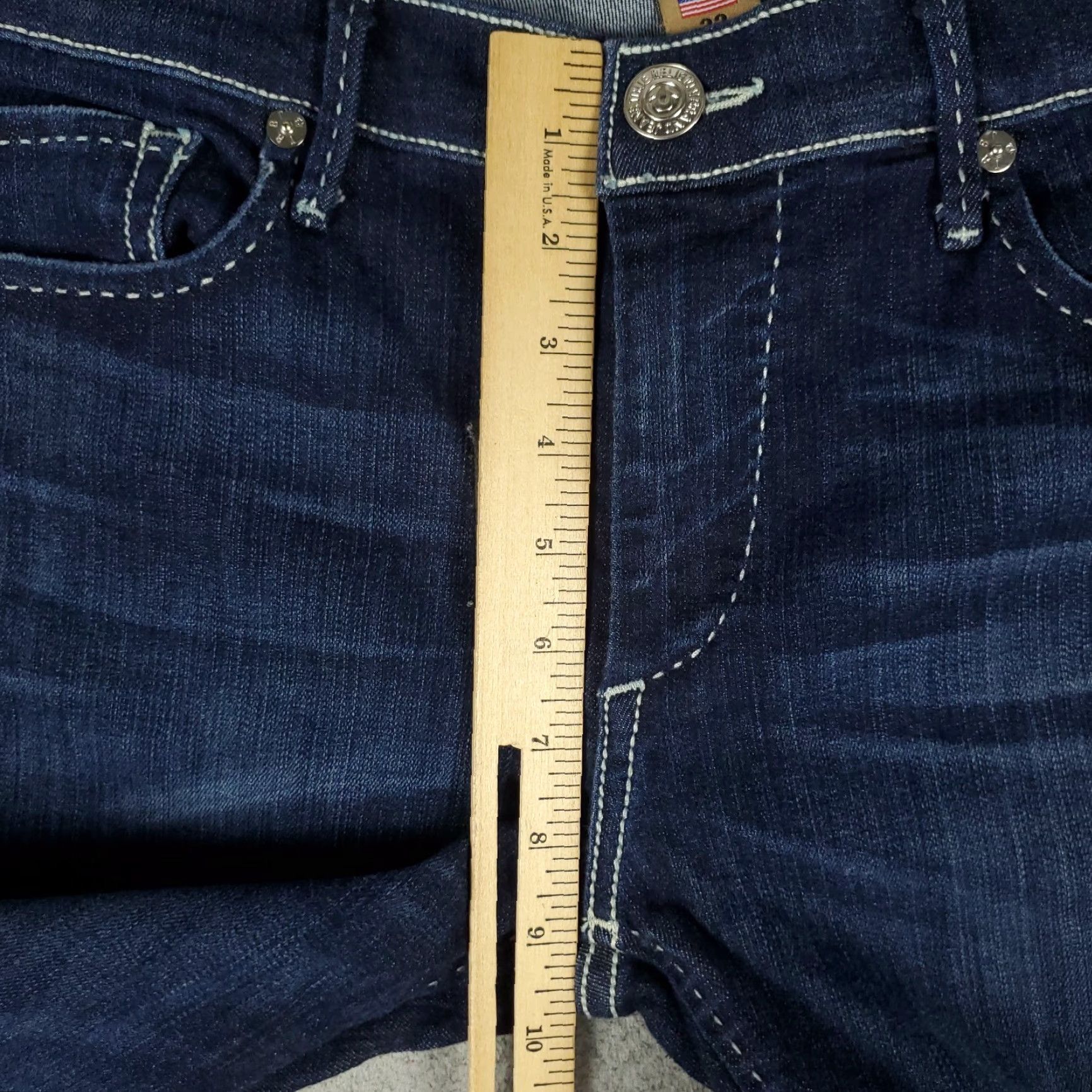 True Religion True Religion Jeans Womens Size 32x29 Blue Becca Bootcut Mid Rise Denim Size 24" / US 00 / IT 34 - 4 Thumbnail