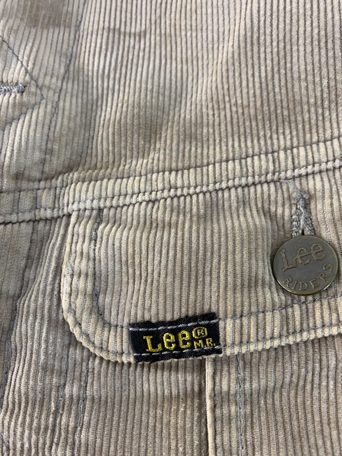 Lee Storm Rider Sanforized Shearling Sherpa Corduroy Jacket Jackets