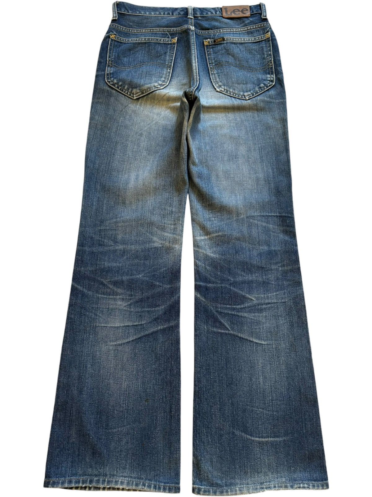 Japanese Brand × Lee Vintage Japanese Miss Lee Mud Wash Bootcut Jeans Size 29" - 2 Thumbnail