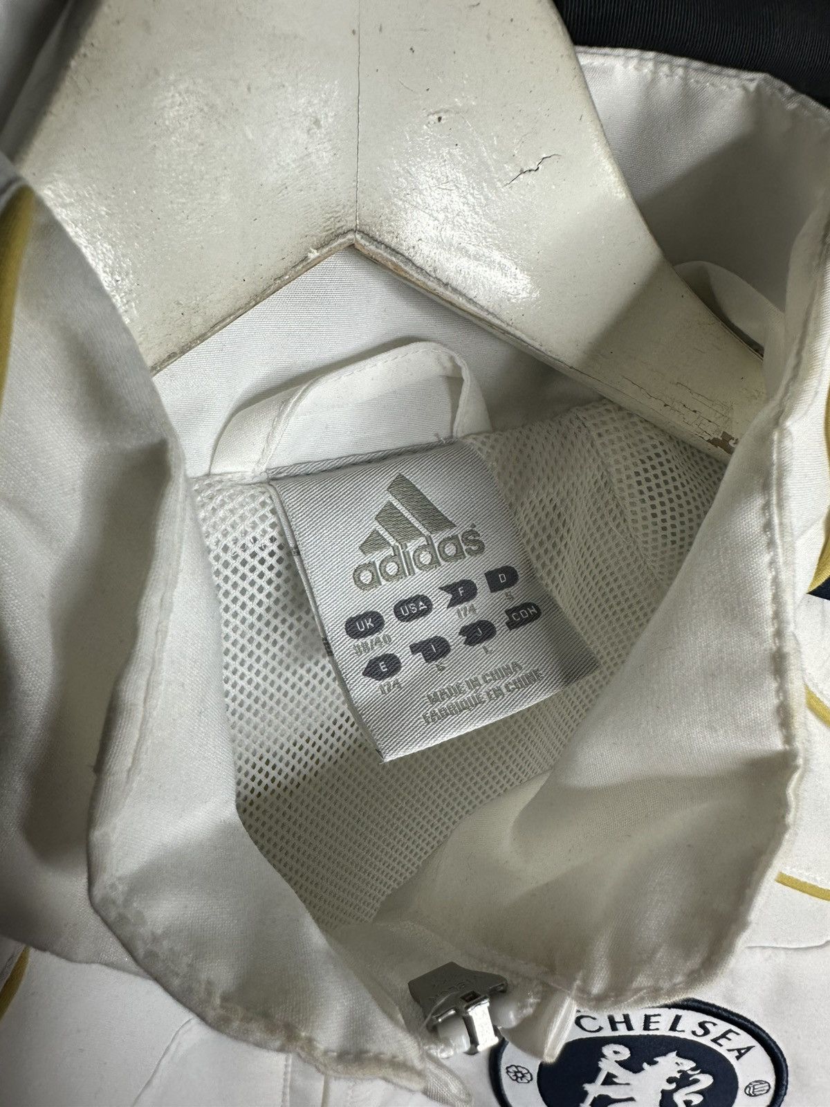 Adidas Vintage Adidas Chelsea FC Football Track Jacket Size S/M Size US M / EU 48-50 / 2 - 7 Thumbnail