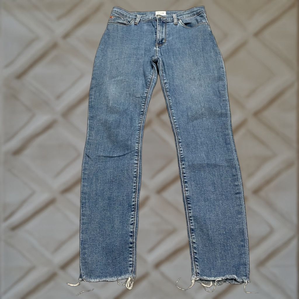 VINTAGE Hudson Women’s Skinny Denim Jeans 27 High Rise Stretch Blue 28x28