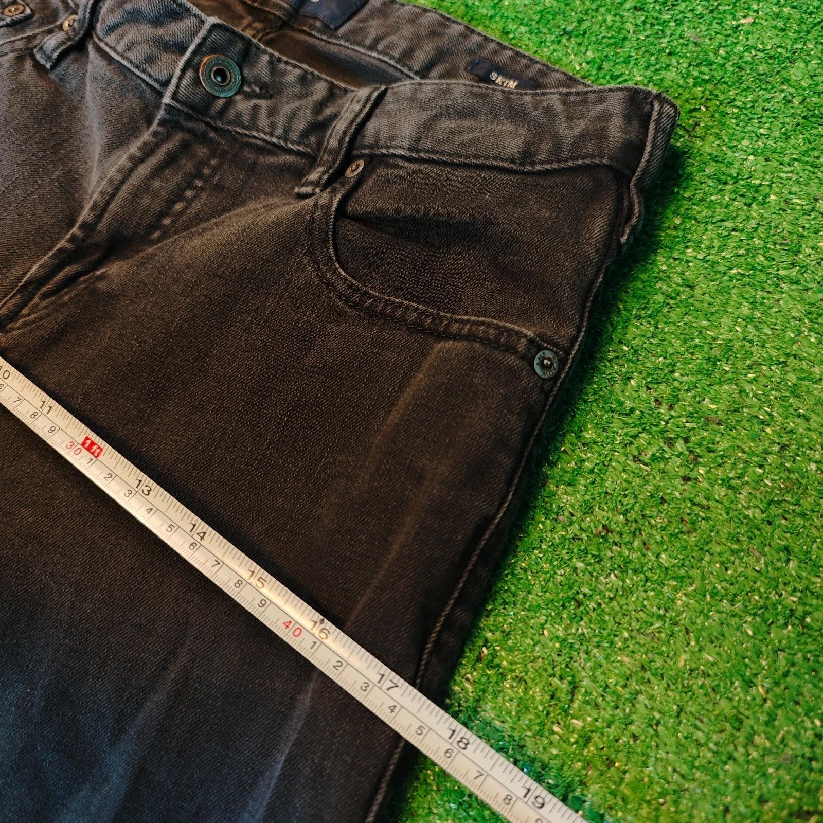 Scotch & Soda Scotch & Soda Jeans Mens 29x32 black slim skinny zip fly Size US 29 - 10 Thumbnail