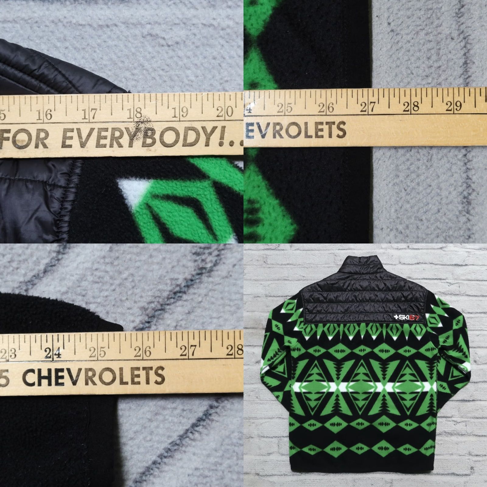 Polo Ralph Lauren Polo Ralph Lauren Downhill Racing Series Fleece Jacket Mens Jacket M Green Vintage Size US M / EU 48-50 / 2 - 9 Thumbnail