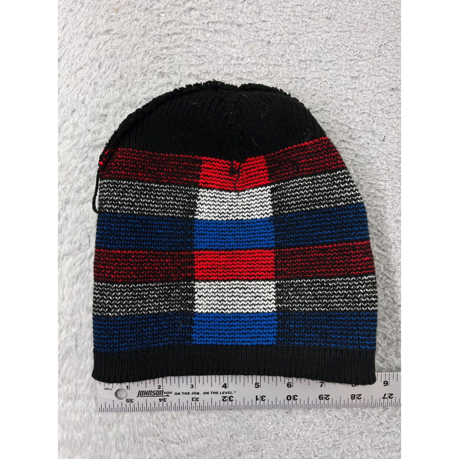 Vintage Netherlands Flag Beanie Adult One Size Black Knit Acrylic Hat Mens Ski Winter Size ONE SIZE - 5 Thumbnail