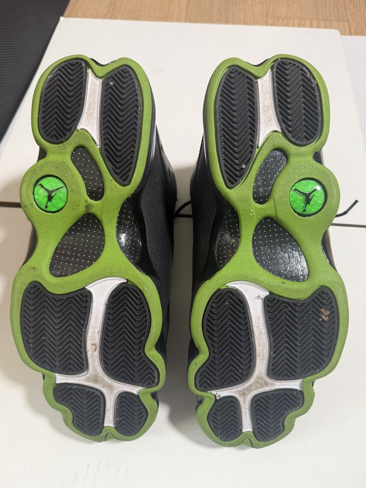 Jordan Brand Jordan 13 - Altitude(Black/Green) Size US 11.5 / EU 44-45 - 6 Thumbnail