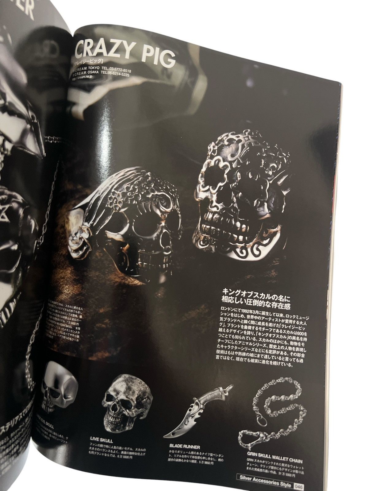 Chrome Hearts CHROME HEARTS Magazine 2012 Silver Accessories Guide Book Size ONE SIZE - 14 Thumbnail