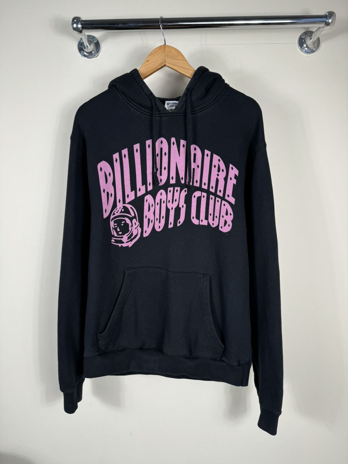Billionaire Boys Club Billionaire Boys Club Pink Logo Hoodie Size US XL / EU 56 / 4 - 1 Thumbnail
