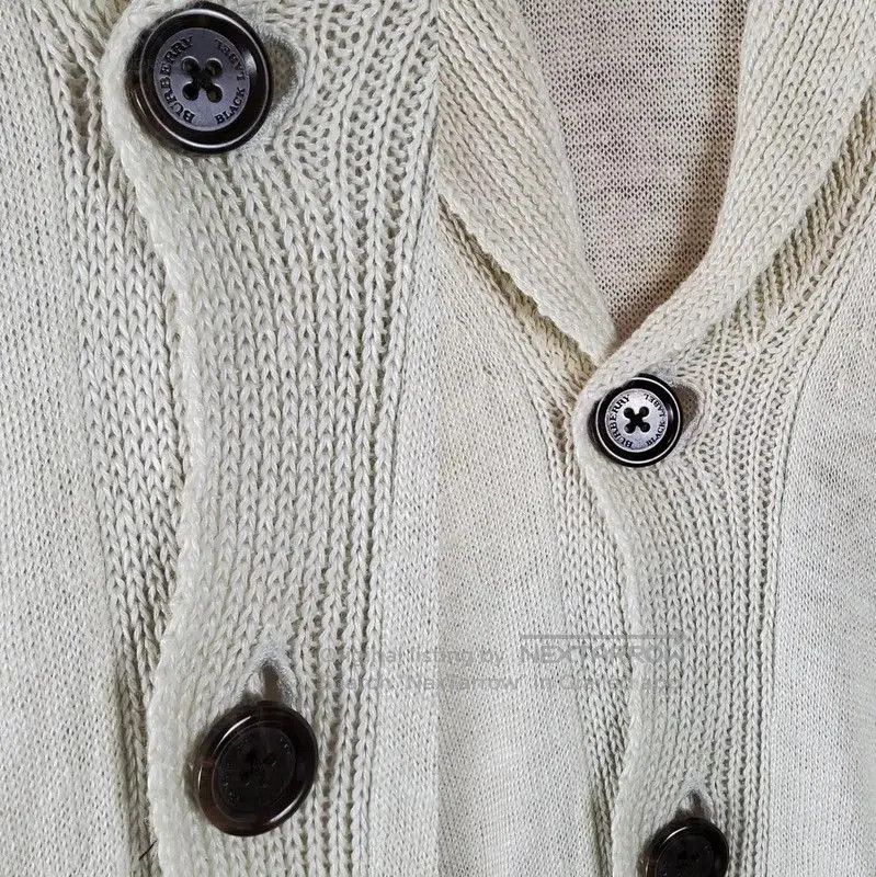 Burberry Burberry Men's Spring Autumn Beige Cardigan. Size US M / EU 48-50 / 2 - 7 Thumbnail