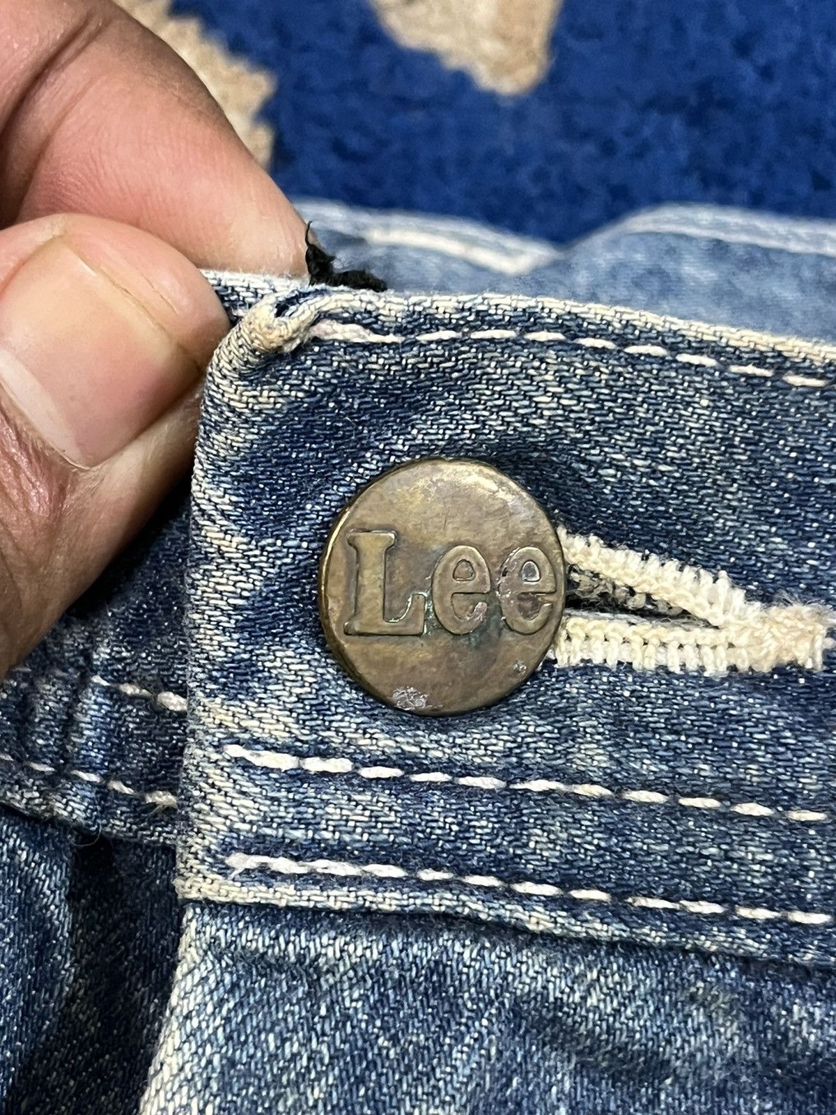 Lee Vintage Lee Union Made Carpenter Denim Size US 33 - 8 Thumbnail