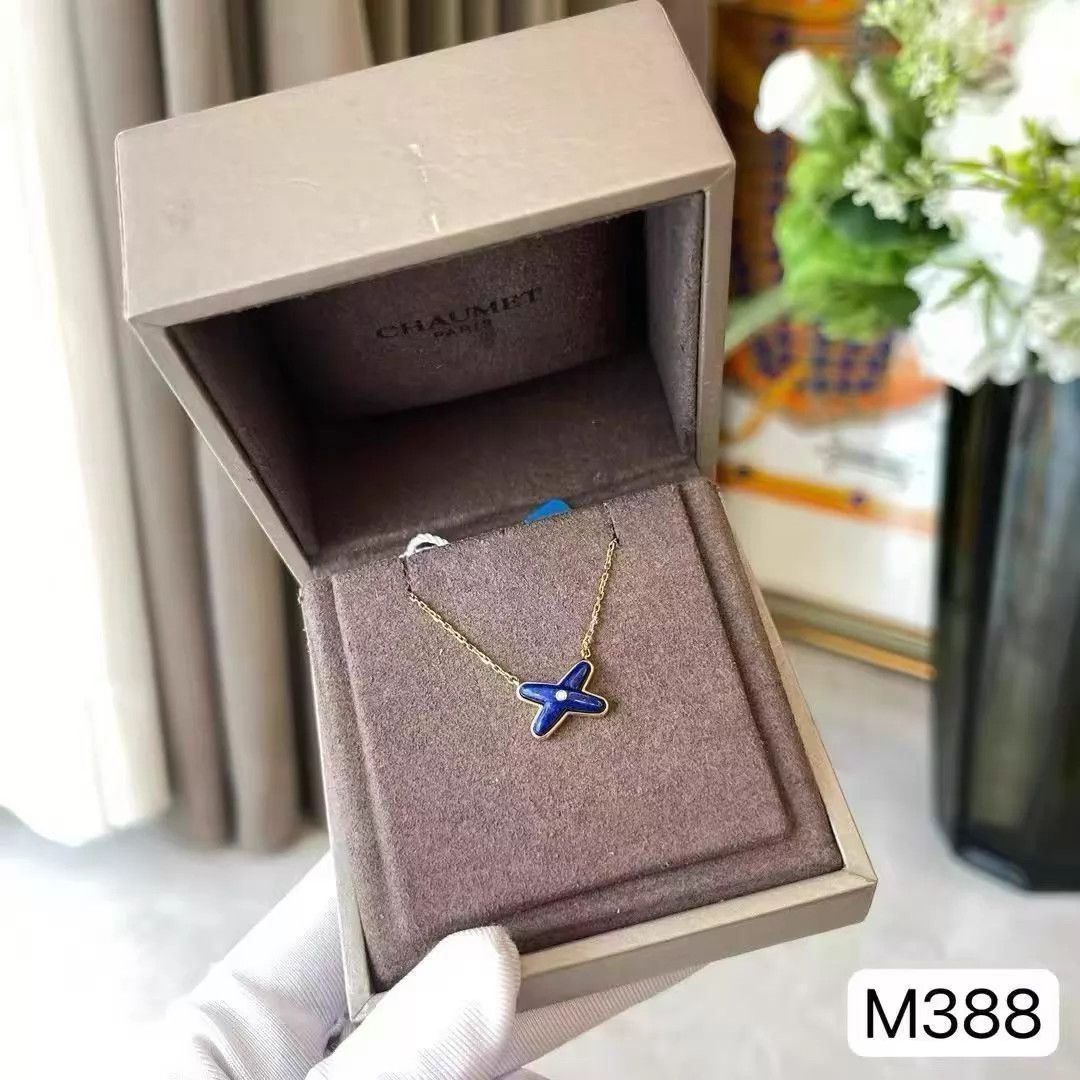 Other CHAUMET Liens Lapis Diamond Necklace NM, Box, CCI M388 Size ONE SIZE - 4 Thumbnail